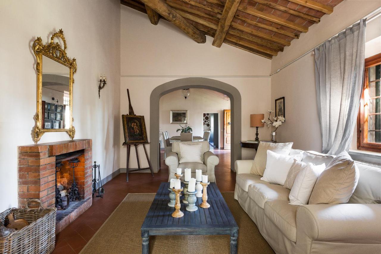 קסטלינה אין קיאנטי Il Villino Farmhouse מראה חיצוני תמונה