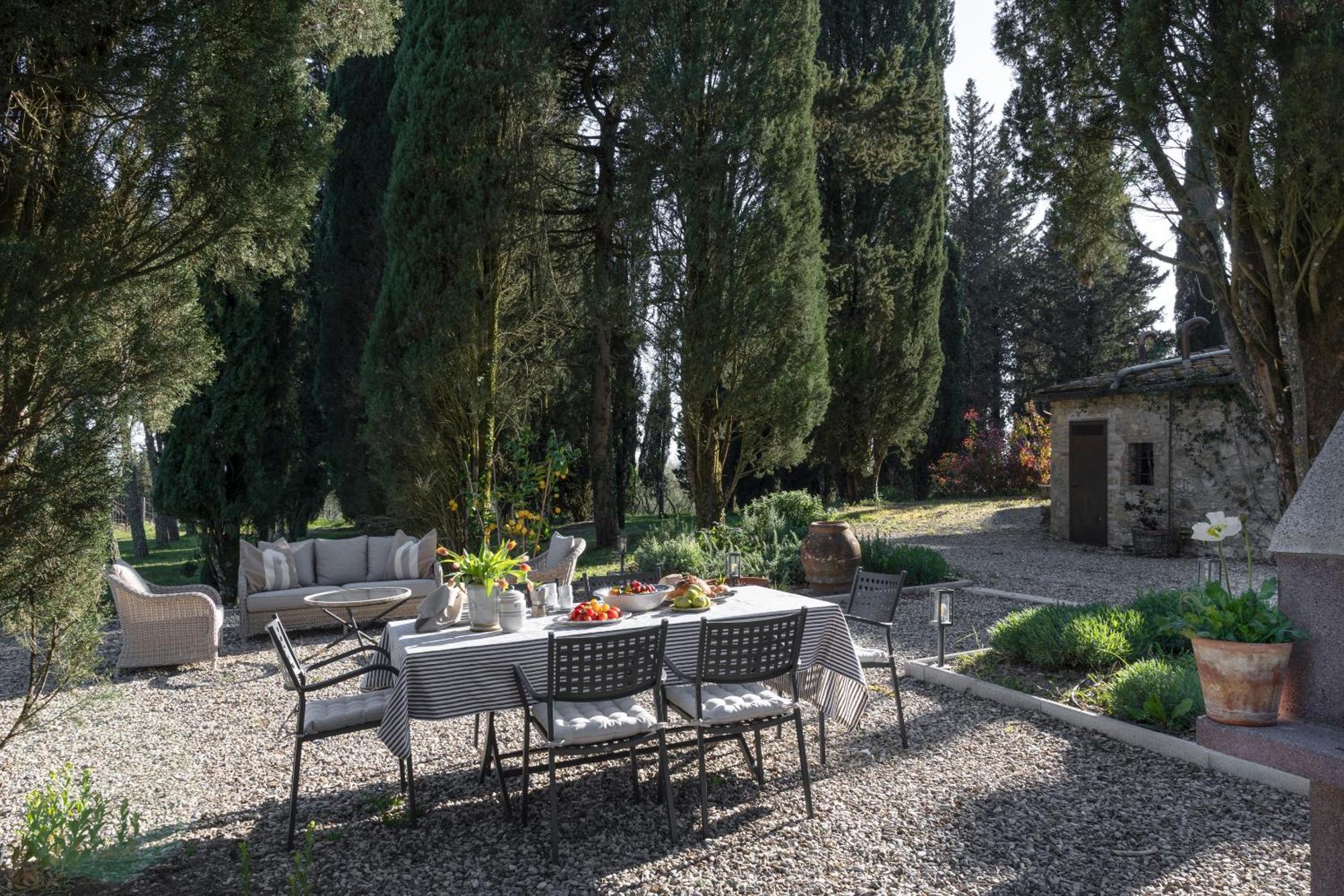 קסטלינה אין קיאנטי Il Villino Farmhouse מראה חיצוני תמונה