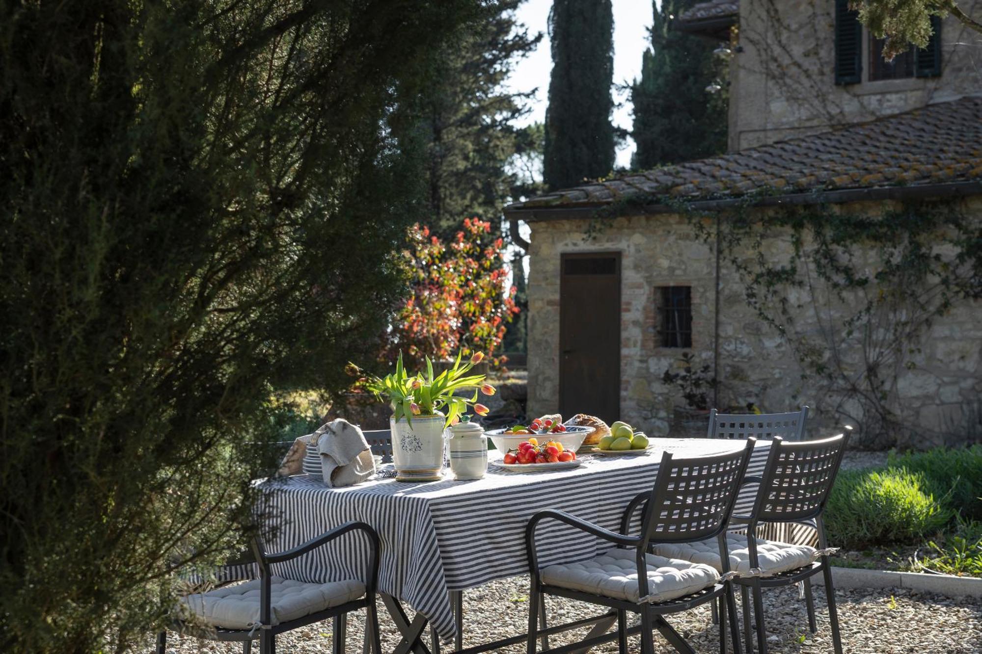קסטלינה אין קיאנטי Il Villino Farmhouse מראה חיצוני תמונה