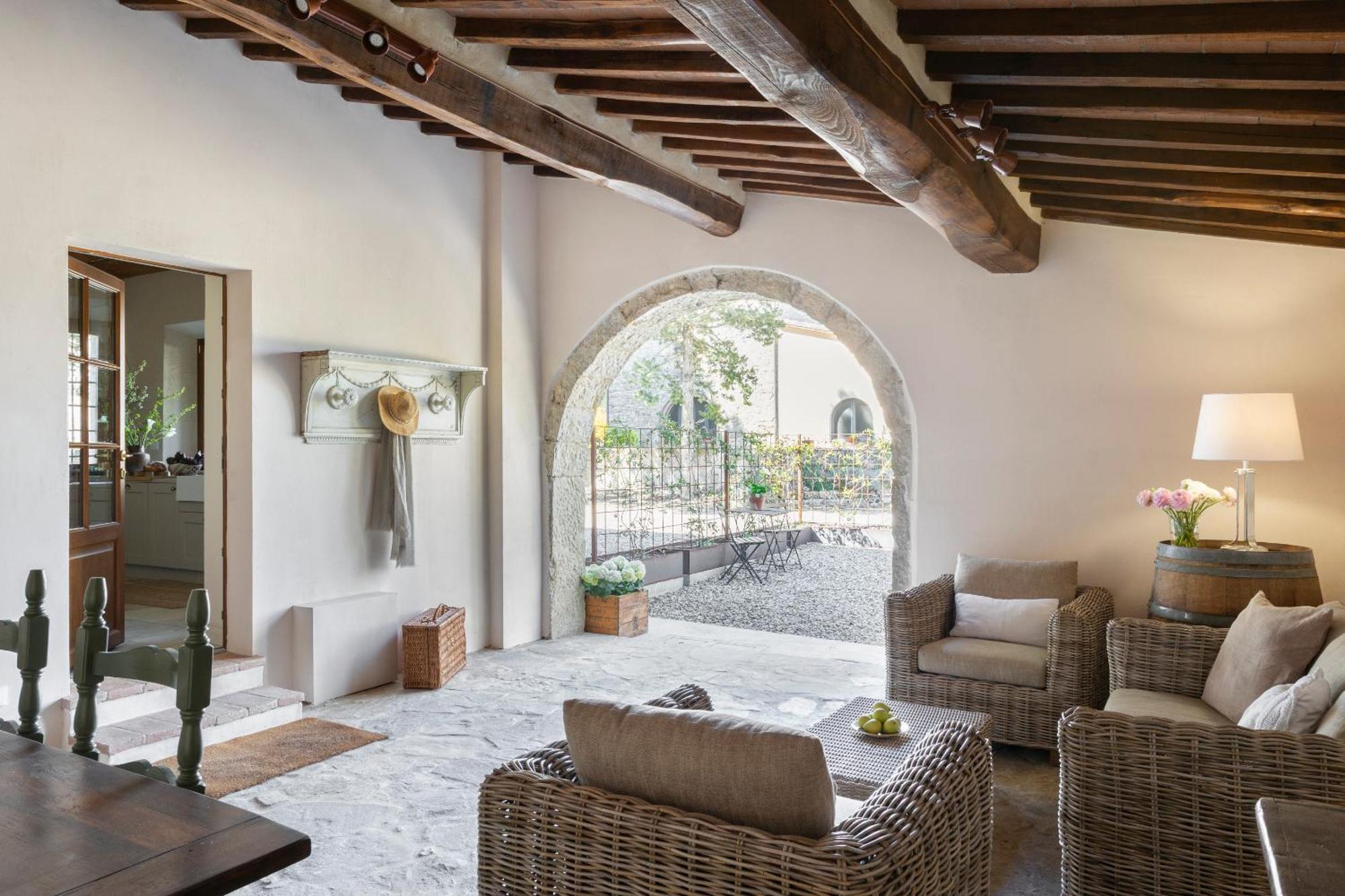 קסטלינה אין קיאנטי Il Villino Farmhouse מראה חיצוני תמונה