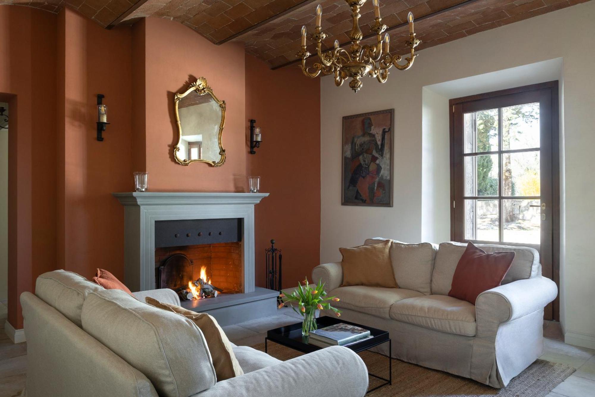 קסטלינה אין קיאנטי Il Villino Farmhouse מראה חיצוני תמונה