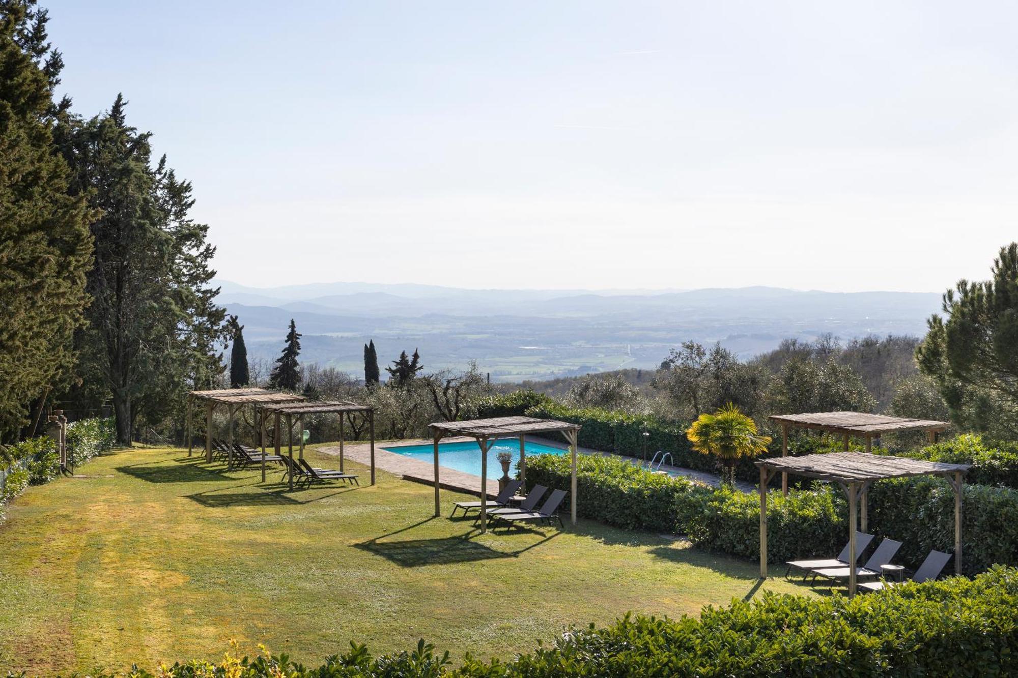 קסטלינה אין קיאנטי Il Villino Farmhouse מראה חיצוני תמונה
