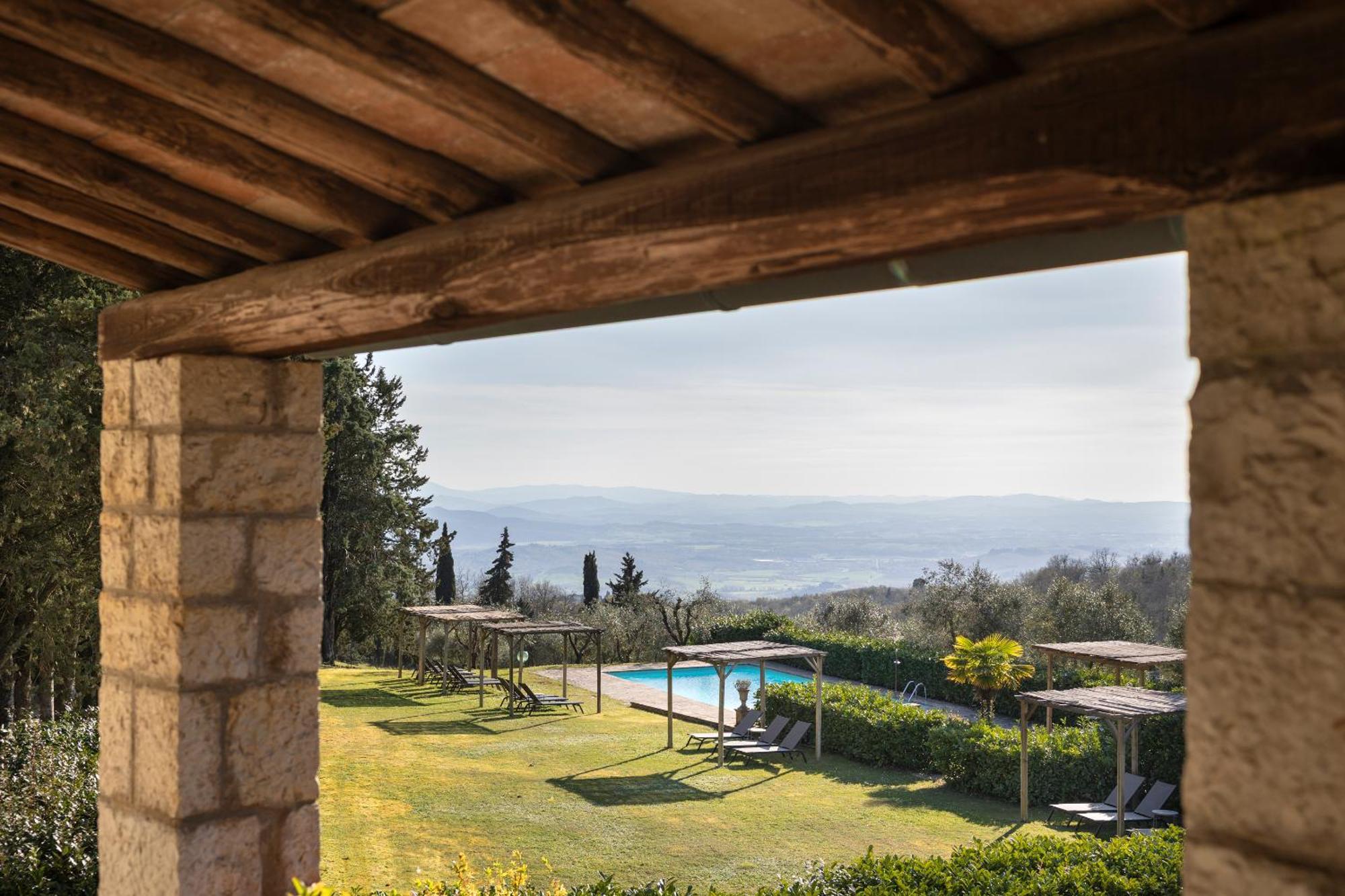 קסטלינה אין קיאנטי Il Villino Farmhouse מראה חיצוני תמונה