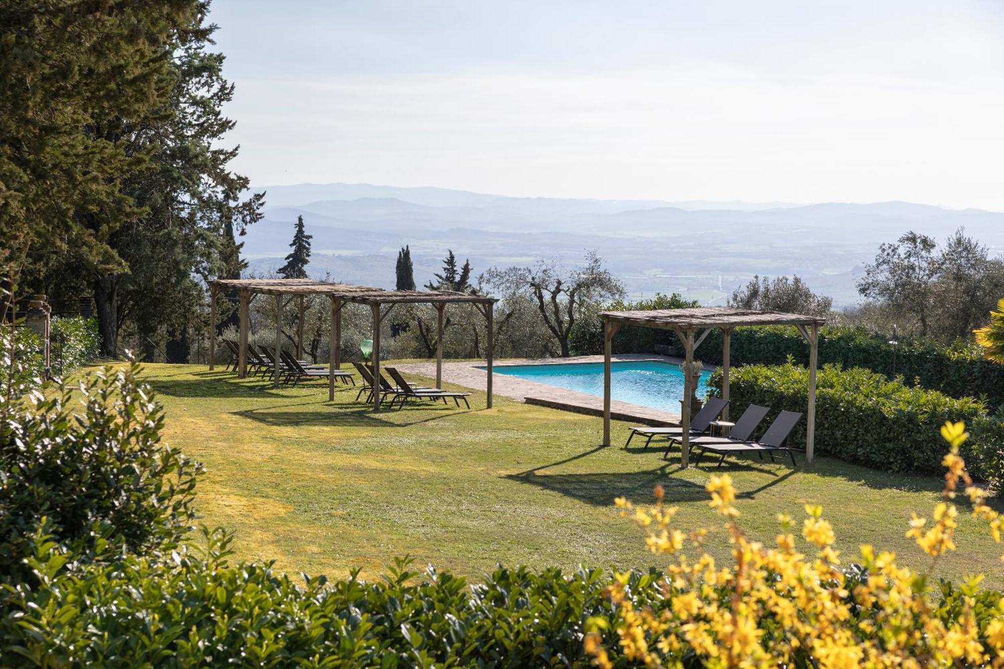 קסטלינה אין קיאנטי Il Villino Farmhouse מראה חיצוני תמונה