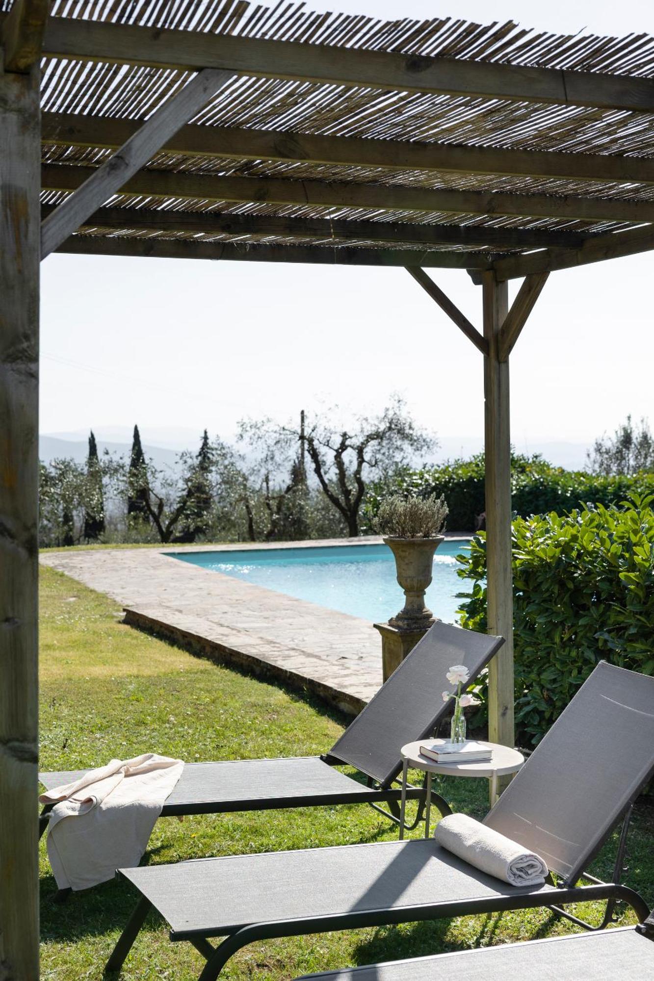 קסטלינה אין קיאנטי Il Villino Farmhouse מראה חיצוני תמונה